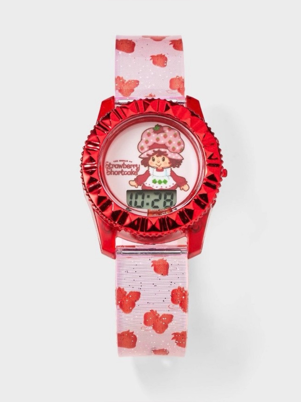 Girls' Strawberry Shortcake Flashing
LCD Watch - Pink
New in Box